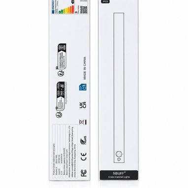 Juego de 3 lámparas LED con sensor de movimiento, recargables, 30 cm — NBUFF - 4/4