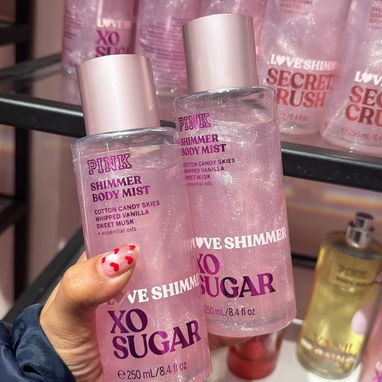 Fragancia XO Sugar L💜ve Shimmer de la Línea PINK🩷 de Victoria's Secret - 2/3