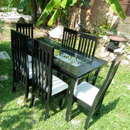 Juego de Comedor de 6 Plazas. - Img 56958933