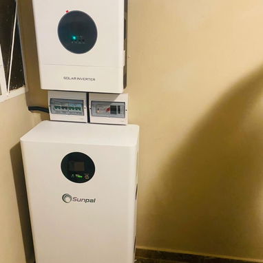 Inversor hybrido de 10Kwh más bateria de 16kwh marca sunpal - Img 123379377