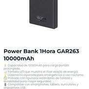 Power Bank 1Hora GAR263 10000mAh - Img 55883406