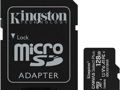 Microsd Kingston Clase 10  128gb Nuevas Selladas Whatsapp   12$ - Img main-image