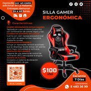 PARA LOS GAMER. SILLA GAMER. TENEMOS MENSAJERÍA CON FACTURA Y GARANTÍA. TLF 54833699 - Img 57943187