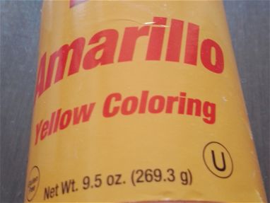 Colorante amarillo arroces y dulces - Img main-image