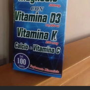 Glicinato de magnesio con vitamina D3 y vitamina K pomito de 100 tabletas - Img 58137985