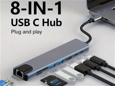 🎀8 En 1 USB C HUB🎀 - Img main-image