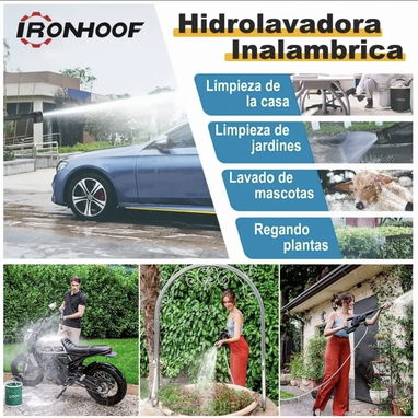 Hidrolavadora inalambrica - 2/8