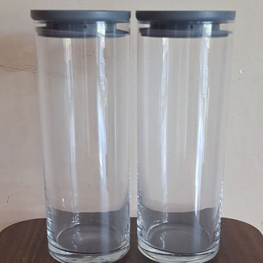 JUEGO DE ENVASES DE CRISTAL. ÓPTIMA CALIDAD - 3/3
