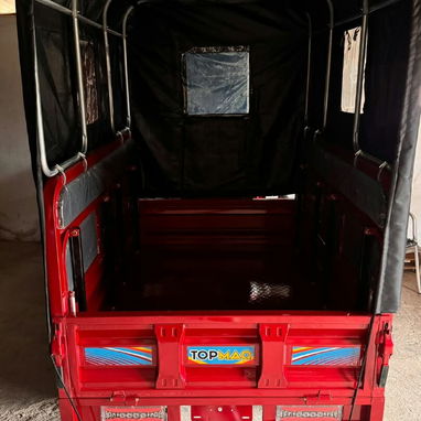 🛺 Triciclo eléctrico Bryderk-Topmaq con techo - 3/5