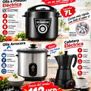 Olla reina , arrocera y cafetera eléctrica - Img 57997774