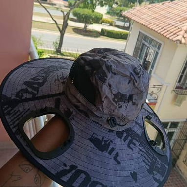 Sombrero con ventilador y panel solar - 4/6