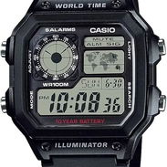 Reloj Casio AE1200WH-1A World Time 100 m - Img 55834818