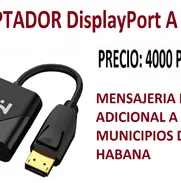 EN VENTA ADAPTADOR DISPLAYPORT-VGA. TENGO MENSAJERÍA. WHATSAPP: 58047862 - Img 49232693