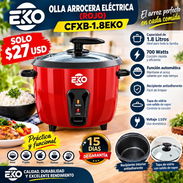 Olla Arrocera Eko de 1.8 lt garantía 15 días damos factura - Img 57775524