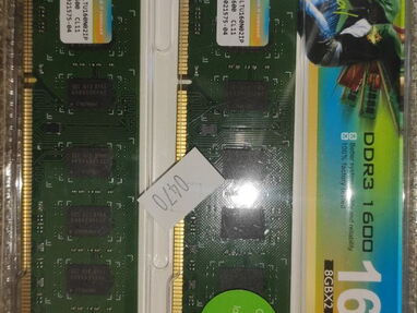 ⛔ 53800490 Memorias RAM DDR4, DDR3 de PC, LAPTOP, 4,8 16GB TODO NUEVO 0KM ⛔⛔⛔ - Img 44521457