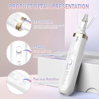 Juego profesional de taladro eléctrico para uñas – Recargable por USB NUEVA EN CAJA - Img 104069881