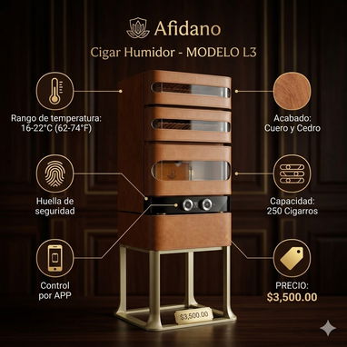 Vendo humidores originales Afidano, nuevos en caja, nacionalizados, 54476459 - Img 125532380