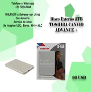 Disco Externo 2TB TOSHIBA CANVIO ADVANCE + - Img 49783218