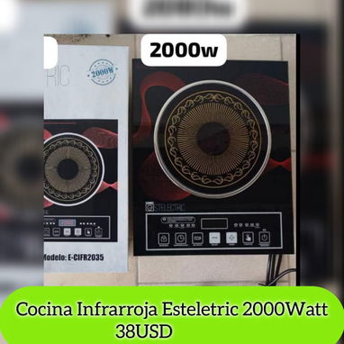 Cocinas infrarrojas de 1 hornilla ventilador recargable sartén eléctrico y sartènes clásicos antiadherente - Img 127406931