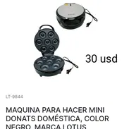 Maquina para hacer donas Royal - Img 55873698