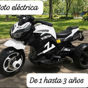 Moto electrica para niños de 1 a 3 años Nueva en su caja - Img 56405172