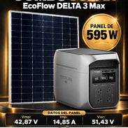 Combo de panel de 595w con Eko flow delta 3 Max (GG) - Img 57780821