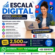 🚀Escala Digital: Te enseñamos desde 🇨🇺Cuba a crear, crecer y generar por solo un pago único de 2500 cup - Img 57204229
