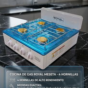 Cocina de Gas Royal 4 Hornillas a $120 USD - Con Transporte La Habana, Factura y Garantía 1 Mes - Compacta y Elegante - Img 57782614