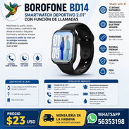 BOROFONE BD14 – Smartwatch Deportivo 2.01" con Función de Llamadas - Img 57134986