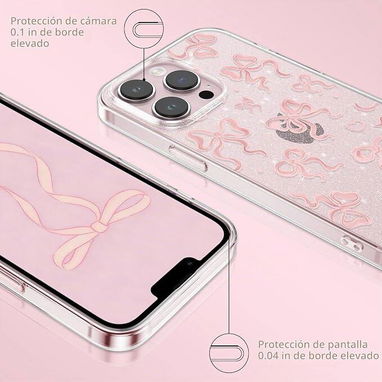 🤤Funda con Brillantina para iPhone 16 Pro🤤 - 4/6