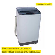 Lavadora automática 7.5kg Milexus - Img 45585215