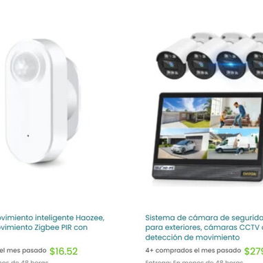Sistemas de cámara de seguridad y protección / Timbre inteligente con video / CCTV / Alarma - 3/5