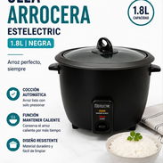 🔥 ¡OLVÍDATE DEL ARROZ PEGADO Y DE ESTAR VIGILANDO LA COCINA! 🔥 Tenemos ollas arroceras Estelectro en diferentes capac - Img 56960783