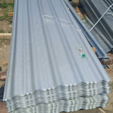 Tejas zinc galvanizado, cerca perle y tubos de 1 pulgada de hierro de 6 metros - Img 124625360