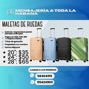 🧳 MALETA DE VIAJE DE VARIOS TAMAÑOS Y COLORES 💲 20": 35 USD 💲 24": 50 USD - Img 53911039