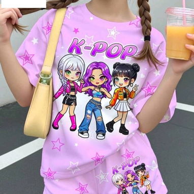 Ropa de niña de las guerreras K-pop - Img 125726908