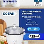 Ollas arroceras con vaporeras, marca OCEAN - Img 55265196