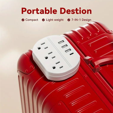 📦 Regleta de Pared con USB y Tomas AC – NUEVA - Img 104842425