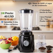Licuadora Royal 1.5L con Vaso Triturador - Img 57763651