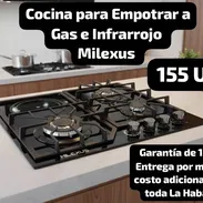 Cocina para Empotrar Milexus a gas e infrarrojo, Garantía de 1 mes, Entrega por costo adicional para toda La Habana - Img 52098568