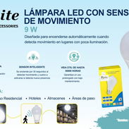 Lámpara LED 9W con Sensor de Movimiento - Img 57352541