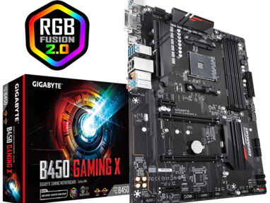 Kit Nuevo AMD con b450 Gigabyte Gaming X, Ryzen 7 2700x y 2x4GB RAMDDR4 disipadas T-Force VulcanZ - Img 64332293