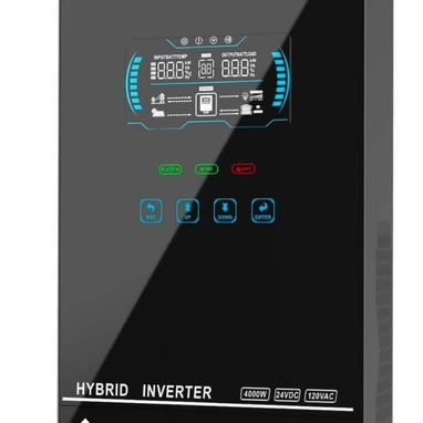 Kit solar inversor híbrido Sumry 4kw batería 24v 100ah lifepo4 nuevos con envío a domicilio - 2/3