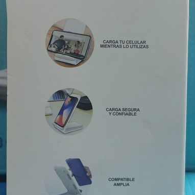 Base carga rapida inalámbricos para gama alta s o iphone varios modelos. Garantia. 54741004 - Img 107477941