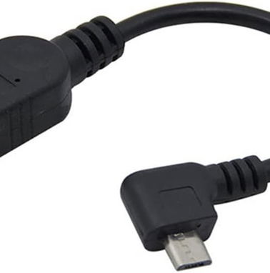 CABLE OTG A MICRO USB DE 90 GRADOS 2.0 - Img 65558952