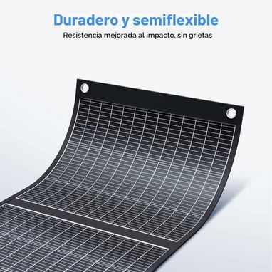Panel Solar Portátil Plegable 400w con Cable MC4 de 3 Metros - 4/5
