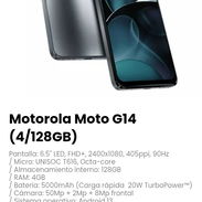 Motorola Moto G14 (4/128GB). Dual SIM. Nuevo con garantía - Img 53588585