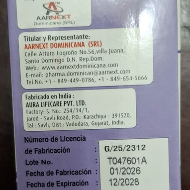 ©- Levofloxacina 500 mg, 1 Tira de 10 Tableta-© - 3/3