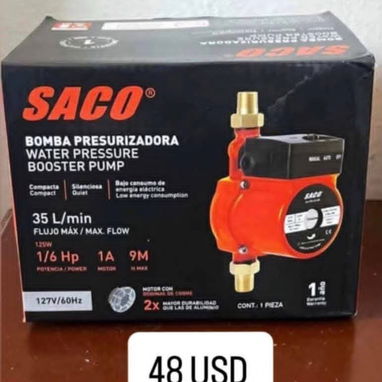 Ladrón de agua, prezurisador y bomba de 1hp - Img 120953256