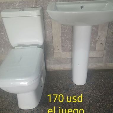 Juego de inodoro y lavamanos - 2/3